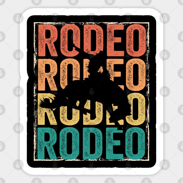 Rodeo - Rodeo Sticker by Kudostees